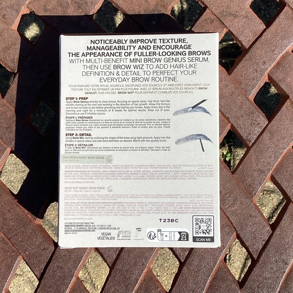 NWT Anastasia Beverly Hills Brow Care Kit - Ebony - Picture 3 of 6